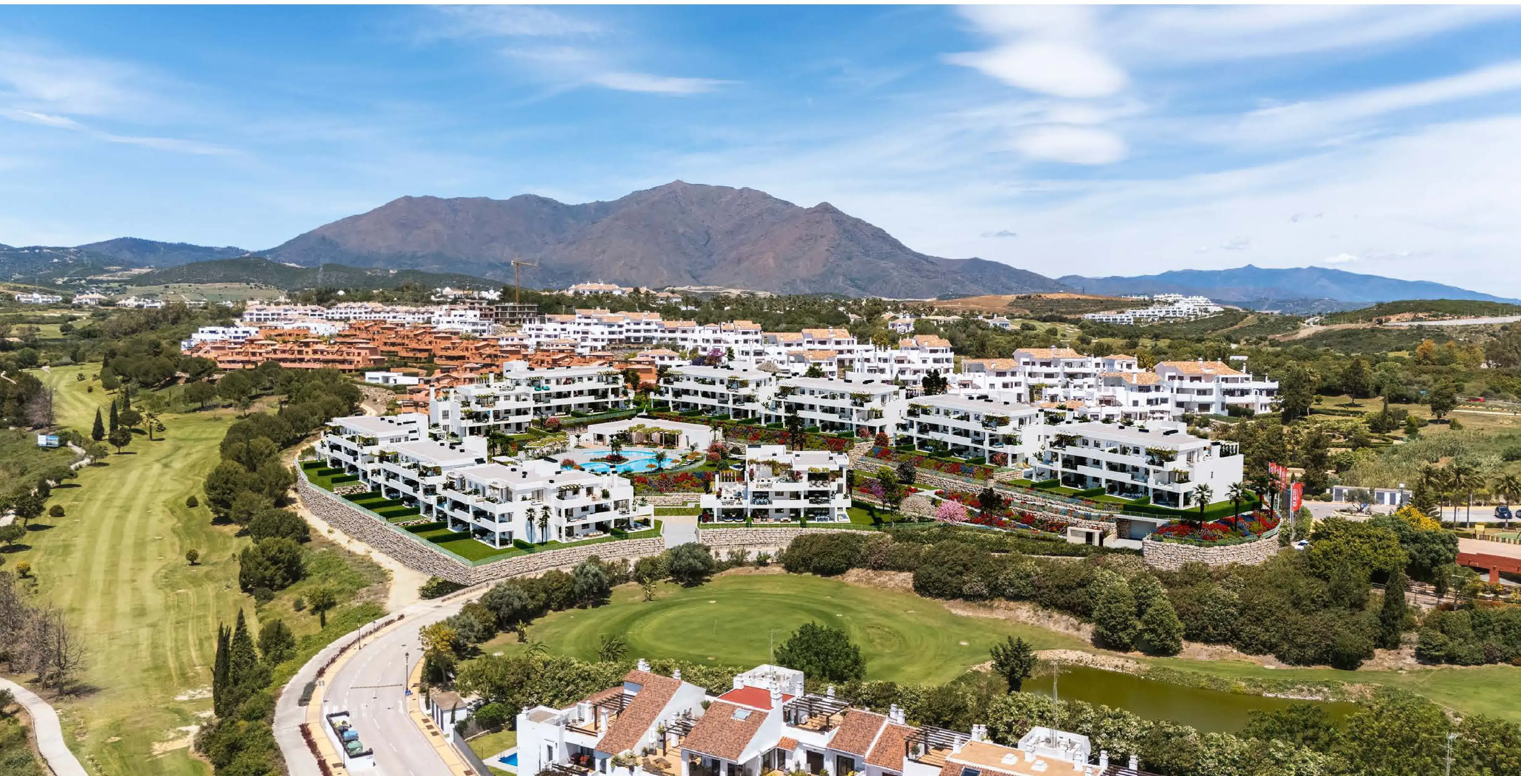 Casares Golf apartments under construction