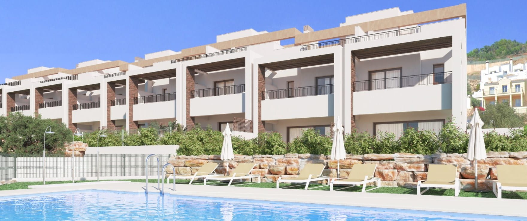 Elegant 3-Bedroom Townhouse with Panoramic Coast Views in Istán
